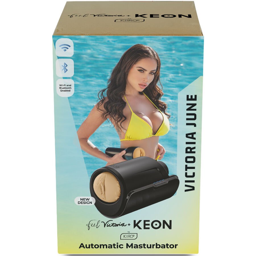 KIIROO - KEON WIFI COMBO VICTORIA JUNE MASTURBADOR AUTOMÁTICO + FEEL STROKER - Lover Dreams
