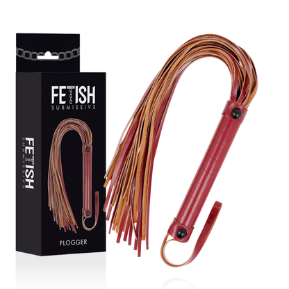 Látigo de Cuero Vegano para Bondage - Fetish Submissive Dark Room - Lover Dreams