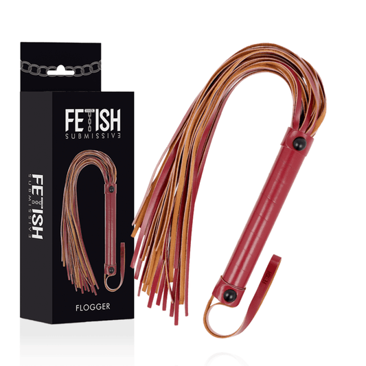 Látigo de Cuero Vegano para Bondage - Fetish Submissive Dark Room - Lover Dreams