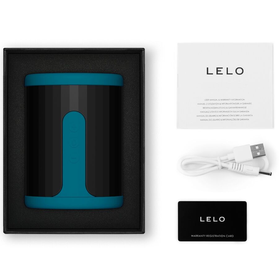 LELO - F2S ™ TEAL MASTURBADOR MASCULINO AZUL - Lover Dreams