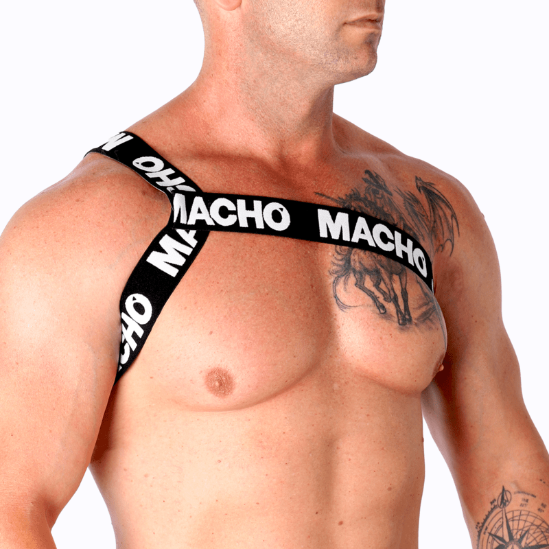 MACHO - ARNÉS ROMANO BLANCO S/M - Lover Dreams
