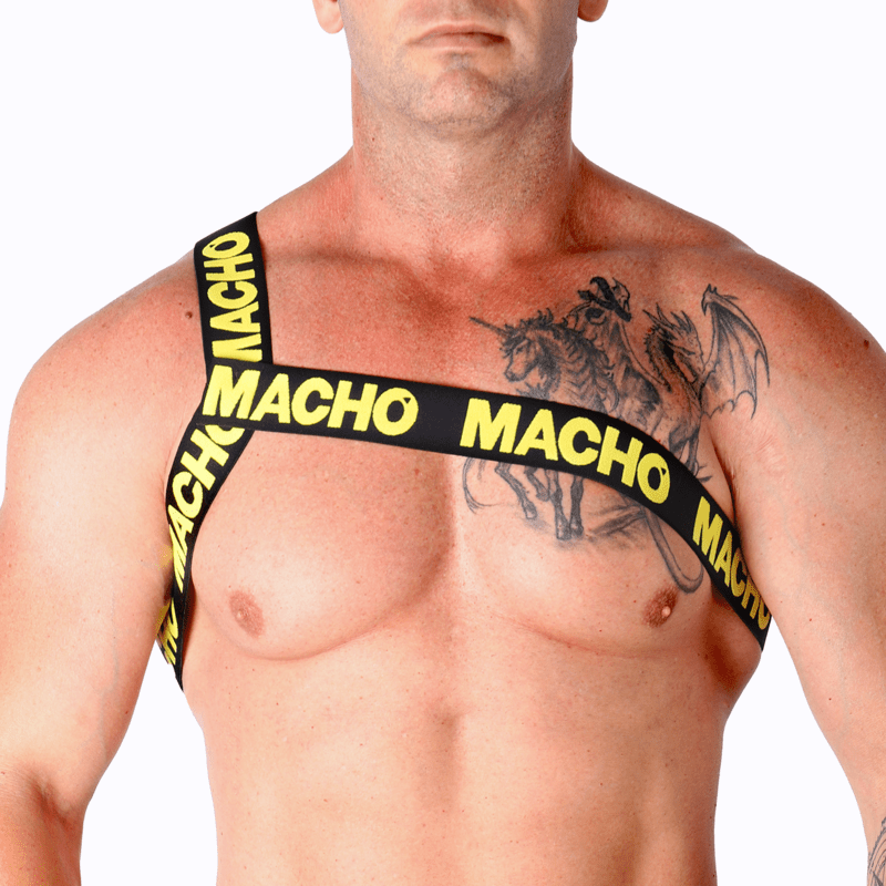 MACHO - ARNÉS ROMANO BLANCO S/M - Lover Dreams