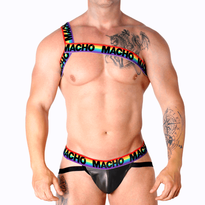 MACHO - ARNÉS ROMANO BLANCO S/M - Lover Dreams