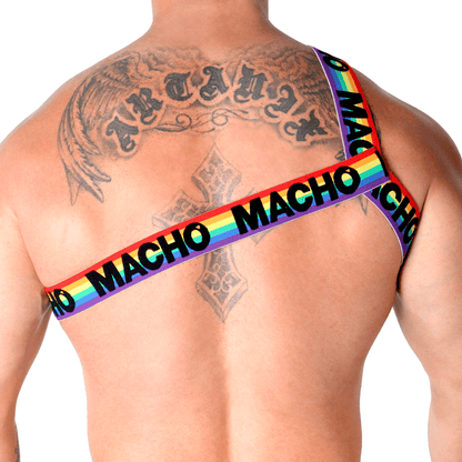 MACHO - ARNÉS ROMANO BLANCO S/M - Lover Dreams