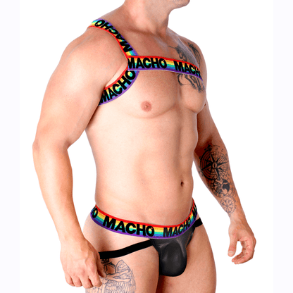 MACHO - ARNÉS ROMANO BLANCO S/M - Lover Dreams