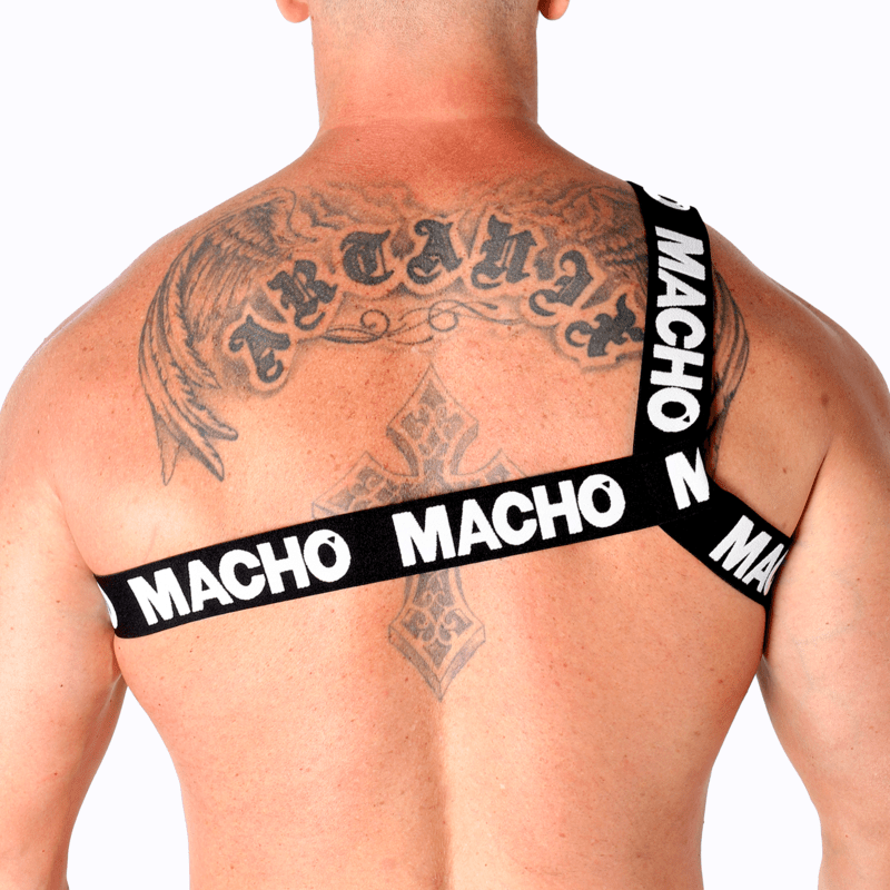 MACHO - ARNÉS ROMANO BLANCO S/M - Lover Dreams