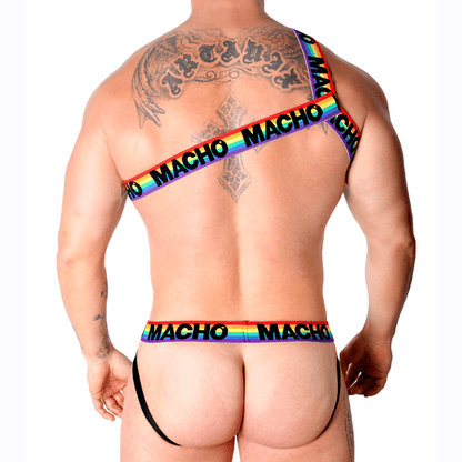 MACHO - ARNÉS ROMANO BLANCO S/M - Lover Dreams