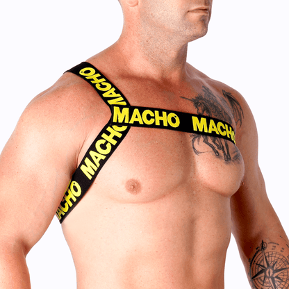 MACHO - ARNÉS ROMANO BLANCO S/M - Lover Dreams
