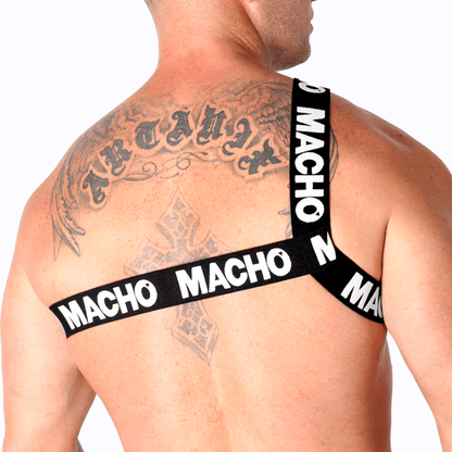 MACHO - ARNÉS ROMANO BLANCO S/M - Lover Dreams