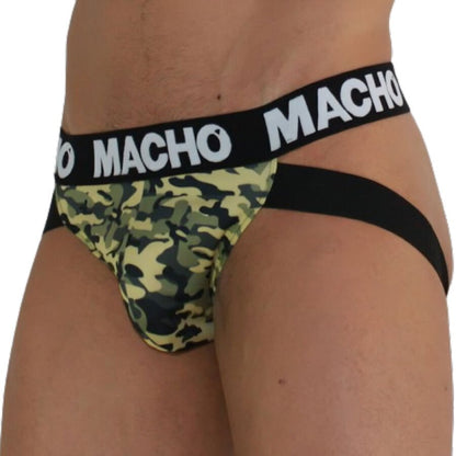MACHO - MX28MV JOCK MILITAR VERDE S - Lover Dreams