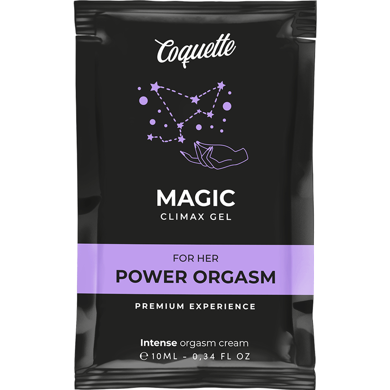 Magic Climax Gel Power Orgasm de Coquette Chic Desire: Intensifica Tus Orgasmos con Sensaciones Inolvidables
