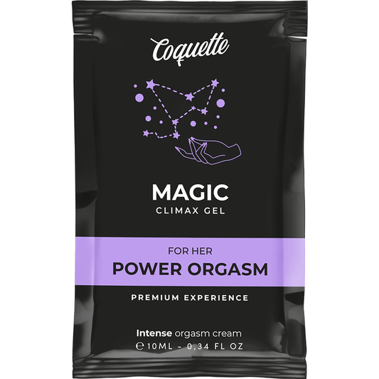 Magic Climax Gel Power Orgasm de Coquette Chic Desire: Intensifica Tus Orgasmos con Sensaciones Inolvidables - Lover Dreams