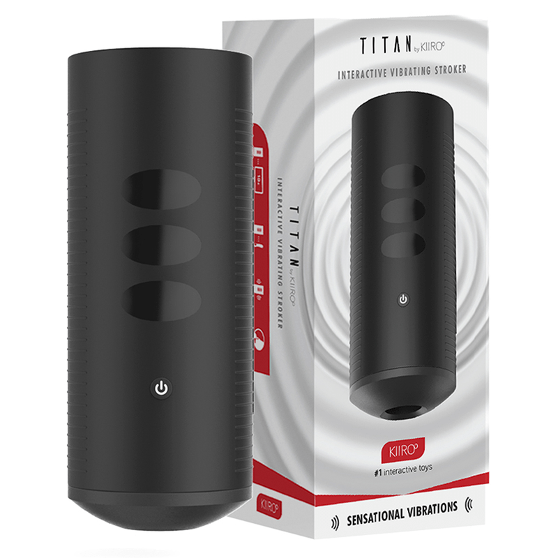 Masturbador Inteligente KIIROO TITAN - Tecnología Avanzada para el Placer Masculino - Lover Dreams