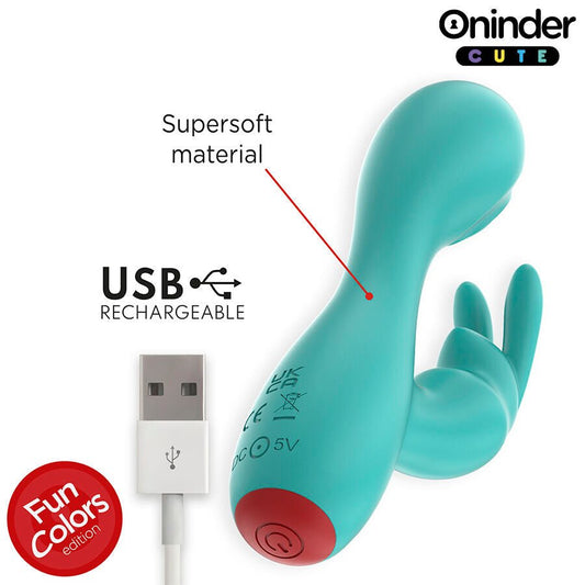 ONINDER CUTE - LOVE BUNNY VIBRADOR PUNTO G Y CLÍTORIS - APP MUNDIAL GRATUITA - Lover Dreams