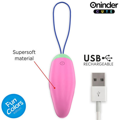 ONINDER CUTE - LOVE PLEASURE HUEVO VIBRO - ROTADOR 360 SILICONA - APP MUNDIAL GRATUITA - Lover Dreams