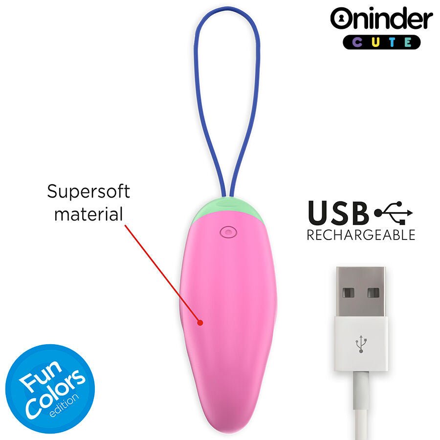 ONINDER CUTE - LOVE PLEASURE HUEVO VIBRO - ROTADOR 360 SILICONA - APP MUNDIAL GRATUITA - Lover Dreams