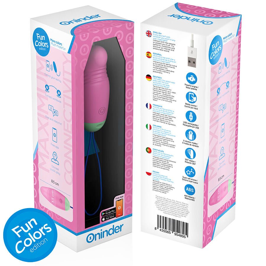 ONINDER CUTE - LOVE PLEASURE HUEVO VIBRO - ROTADOR 360 SILICONA - APP MUNDIAL GRATUITA - Lover Dreams