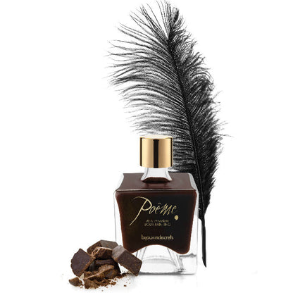 "Pintura Corporal Comestible de Chocolate Negro: Descubre el Arte del Amor con Poême" - Lover Dreams