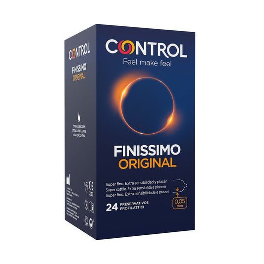 "Preservativo Control: Máxima Sensibilidad con Forma Ergonómica y Latex Ultra Fino - Caja de 24" - Lover Dreams