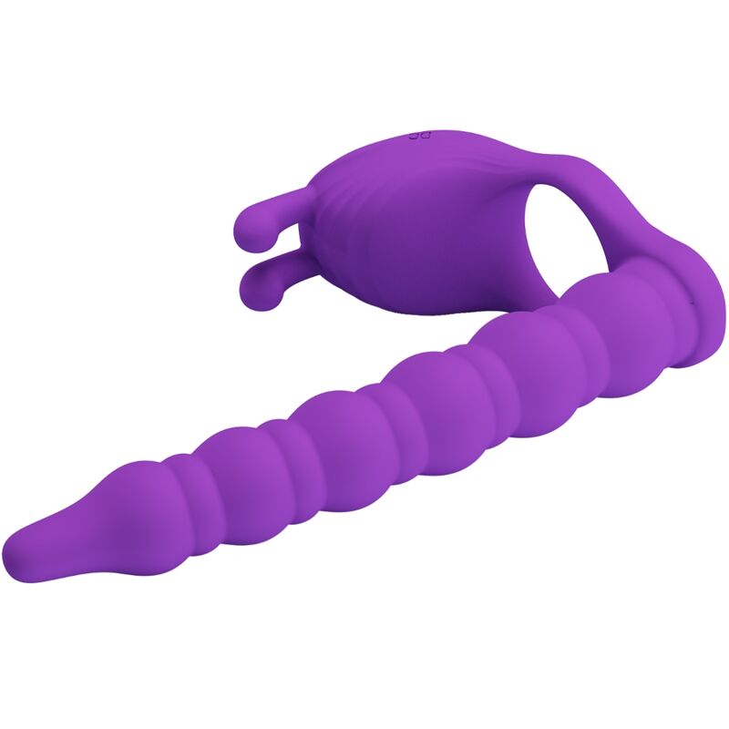 PRETTY LOVE - BLACKNEY ANILLO PENE CON PLUG VIBRADOR LILA - Lover Dreams