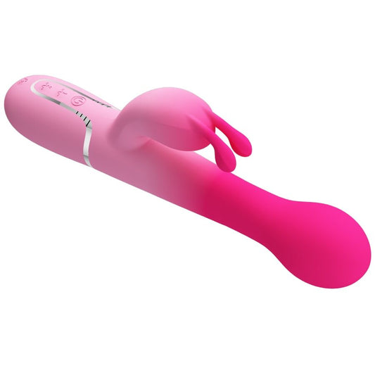 PRETTY LOVE - DEJON VIBRADOR RABBIT 3 EN 1 MULTIFUNCIÓN ROSA - Lover Dreams