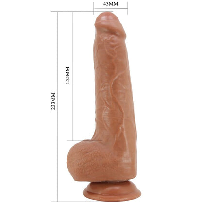 PRETTY LOVE - DRACO DILDO REALÍSTICO 23 CM MODELO 2 NATURAL - Lover Dreams