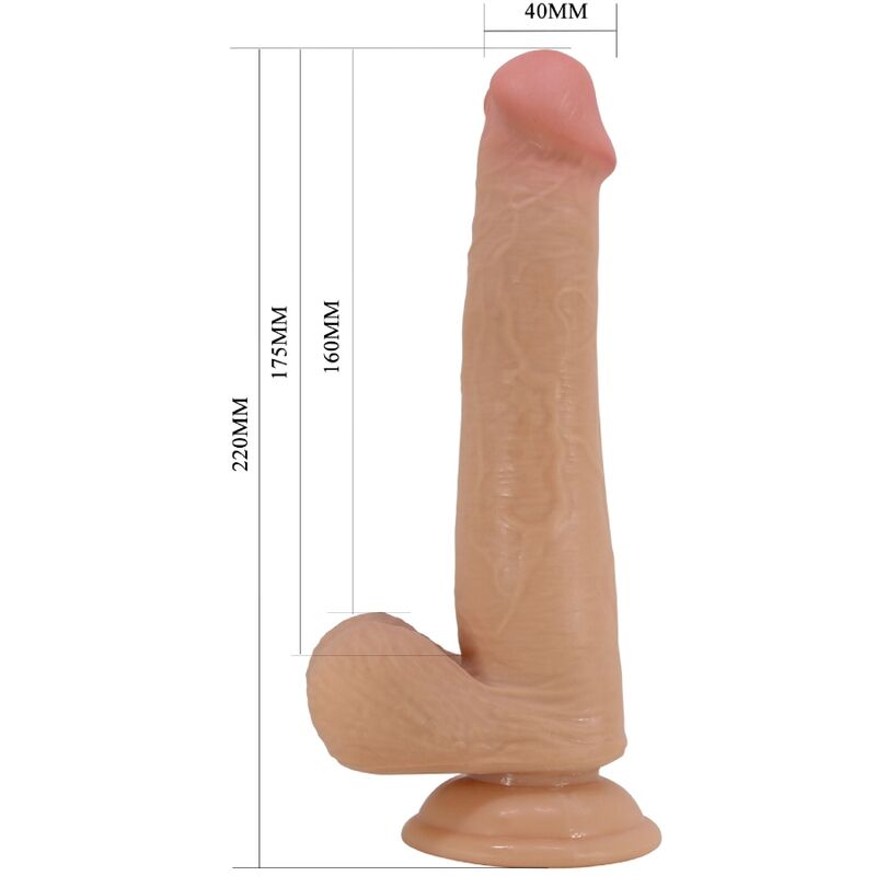 PRETTY LOVE - TALLEN DILDO REALÍSTICO 22 CM NATURAL - Lover Dreams