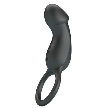 PRETTY LOVE - TRAE ANILLO VIBRADOR CON ESTIMULADOR NEGRO - Lover Dreams