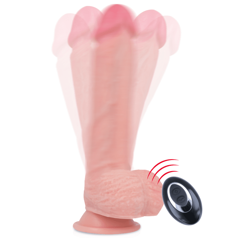 ROCKARMY - ARNÉS + LIQUID SILICONE VIBRADOR CONTROL REMOTO PREMIUM APACHE 20.5 CM - O - 4.62 CM - Lover Dreams