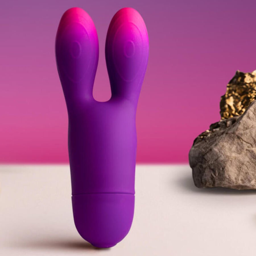 ROCKS - OFF - GLO - GIRL BUNNY VIBRADOR FLEXIBLE MORADO - Lover Dreams