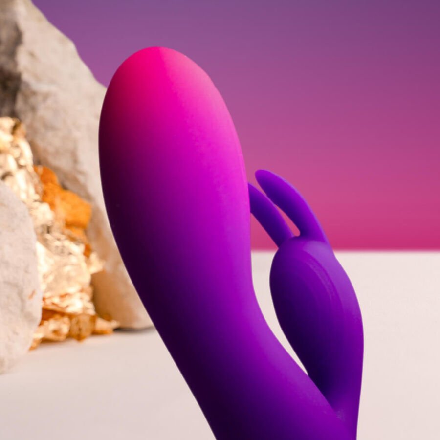 ROCKS - OFF - GLO - GIRL VIBRADOR RABBIT MORADO - Lover Dreams