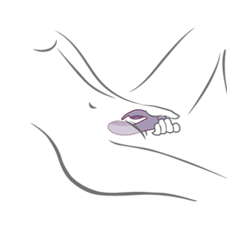 ROCKS - OFF - GLO - GIRL VIBRADOR RABBIT MORADO - Lover Dreams