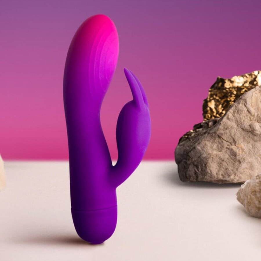 ROCKS - OFF - GLO - GIRL VIBRADOR RABBIT MORADO - Lover Dreams