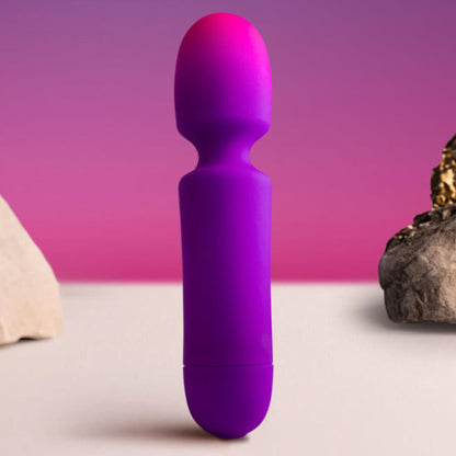 ROCKS - OFF - GLO - GIRL VIBRADOR WAND MINI MORADO - Lover Dreams