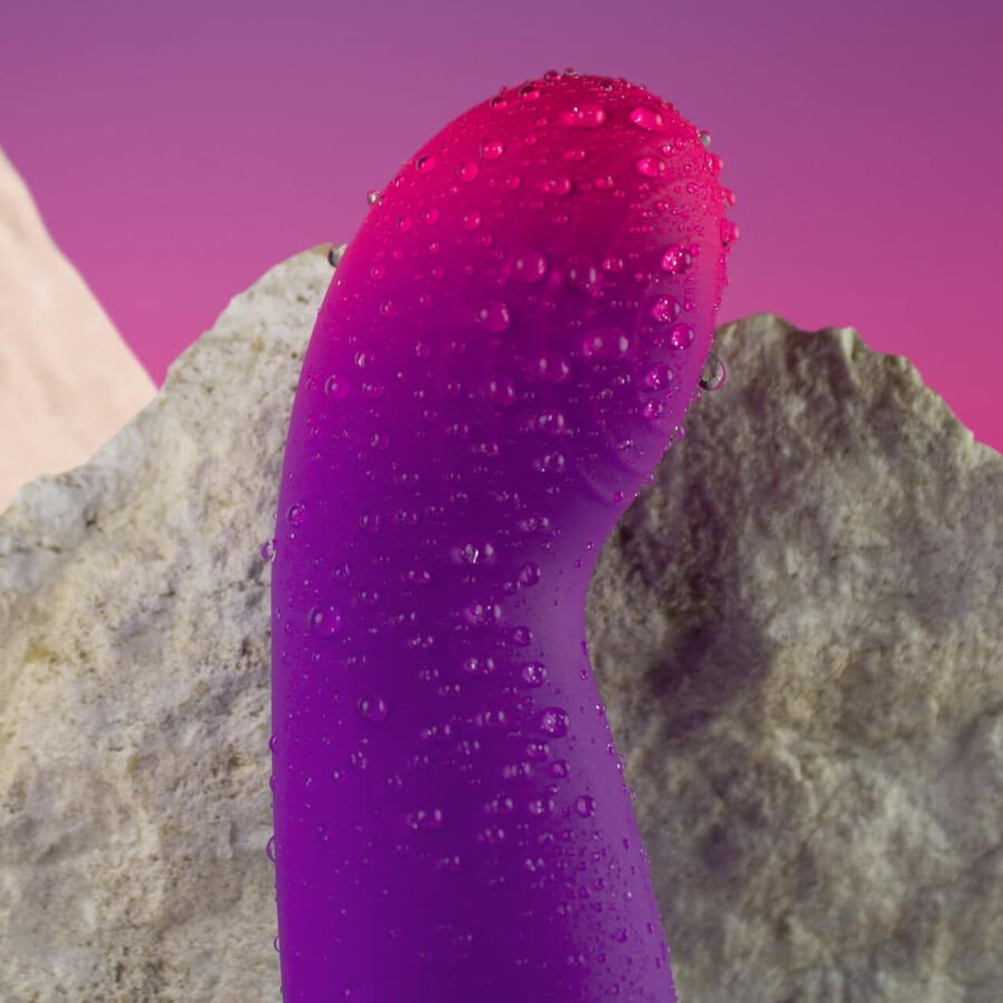 ROCKS - OFF - GLOW GIRL VIBE VIBRADOR G - SPOT DISCRETO MORADO - Lover Dreams