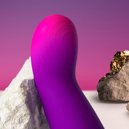 ROCKS - OFF - GLOW GIRL VIBE VIBRADOR G - SPOT DISCRETO MORADO - Lover Dreams