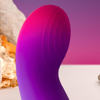 ROCKS - OFF - GLOW GIRL VIBE VIBRADOR G - SPOT DISCRETO MORADO - Lover Dreams