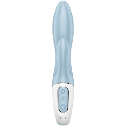 SATISFYER - AIR PUMP BUNNY 1 VIBRADOR INFLABLE RABBIT AZUL - Lover Dreams