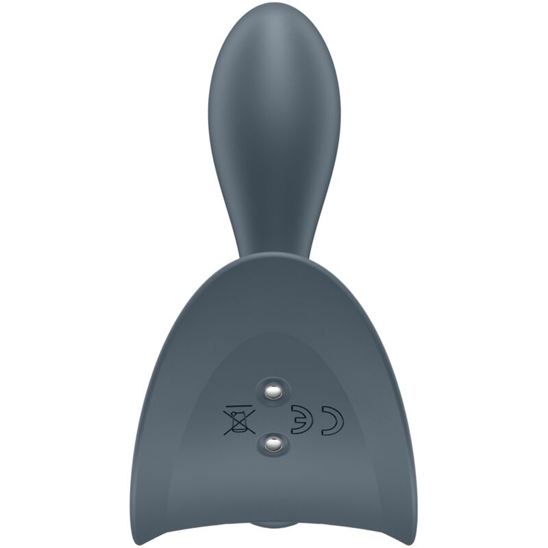 SATISFYER - BOOTY ABSOLUTE BEGINNERS 2 PLUG ANAL VIBRADOR UNISEX NEGRO - Lover Dreams