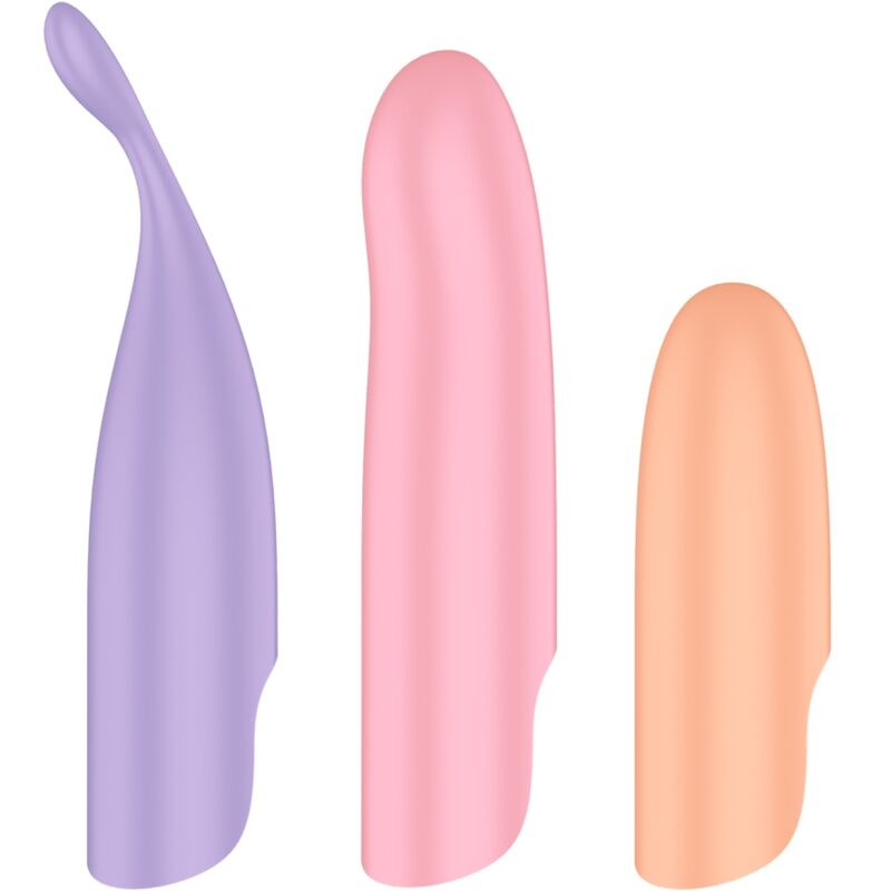 SATISFYER - PLAYFUL FOUR SET VIBRADORES 4 EN 1 + POWER BULLET - Lover Dreams