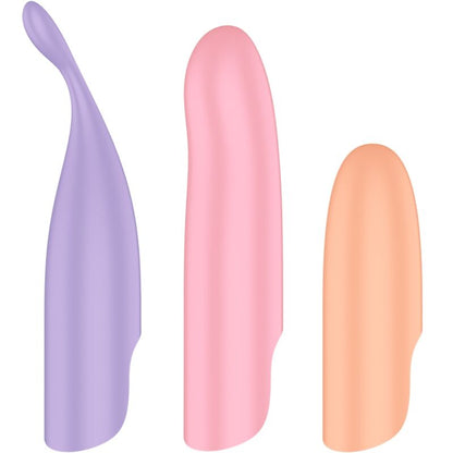 SATISFYER - PLAYFUL FOUR SET VIBRADORES 4 EN 1 + POWER BULLET - Lover Dreams