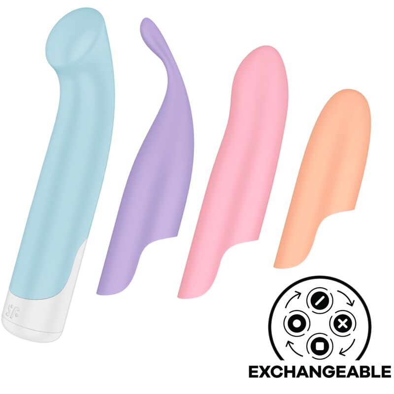 SATISFYER - PLAYFUL FOUR SET VIBRADORES 4 EN 1 + POWER BULLET - Lover Dreams