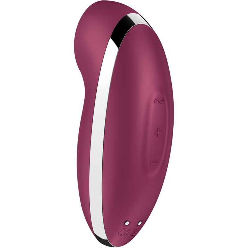 SATISFYER - TAP & CLIMAX 2 VIBRADOR & ESTIMULADOR ROJO - Lover Dreams