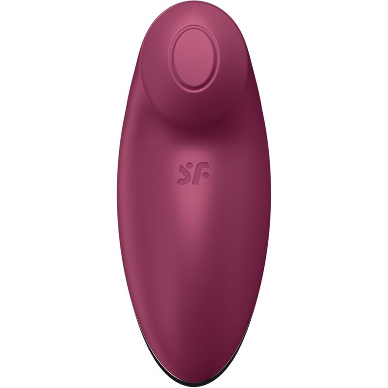 SATISFYER - TAP & CLIMAX 2 VIBRADOR & ESTIMULADOR ROJO - Lover Dreams
