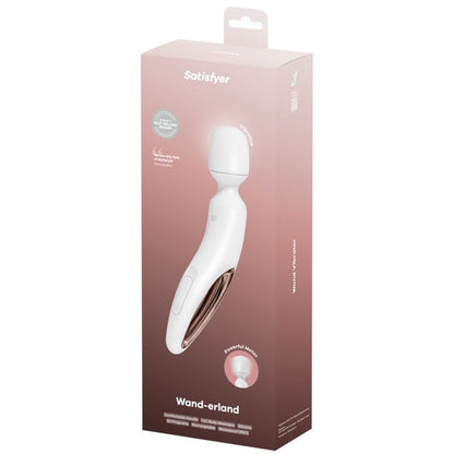SATISFYER - WAND ERLAND MASAJEADOR VIBRADOR BLANCO - Lover Dreams