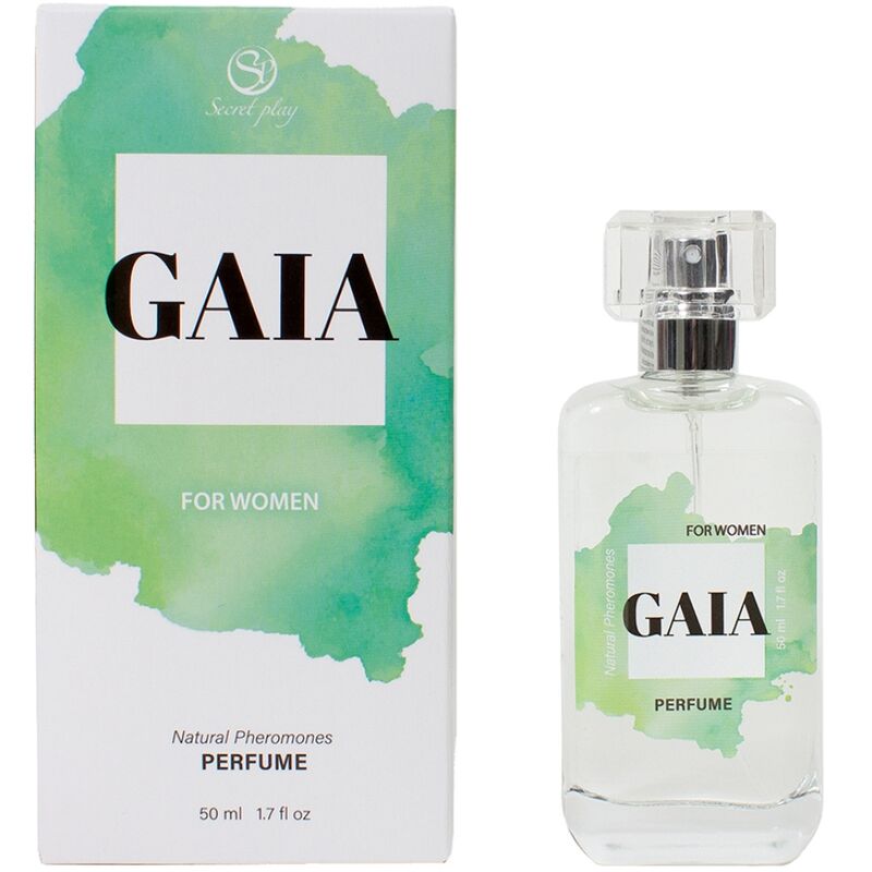 SECRETPLAY - GAIA PERFUME NATURAL FEROMONAS SPRAY PARA MUJER 50 ML - Lover Dreams