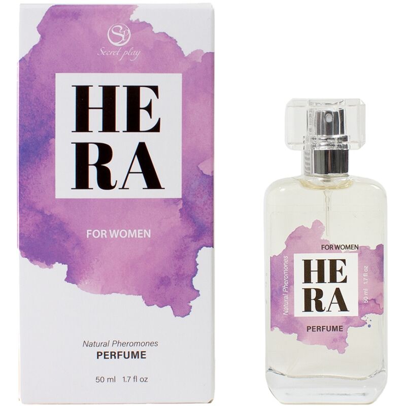 SECRETPLAY - HERA PERFUME NATURAL FEROMONAS SPRAY PARA MUJER 50 ML - Lover Dreams