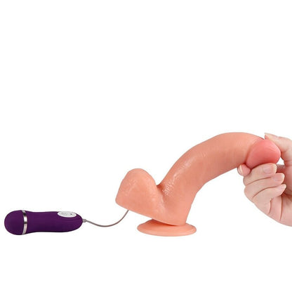 SHEQU - APOLO DILDO VIBRADOR CON CONTROL REMOTO 24,5 CM - Lover Dreams