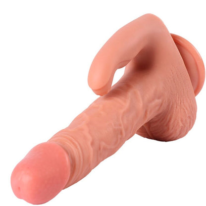 SHEQU - HAYDEN DILDO Y ESTIMULADOR DE CLÍTORIS CON VIBRACIÓN Y CONTROL REMOTO 16 CM - Lover Dreams