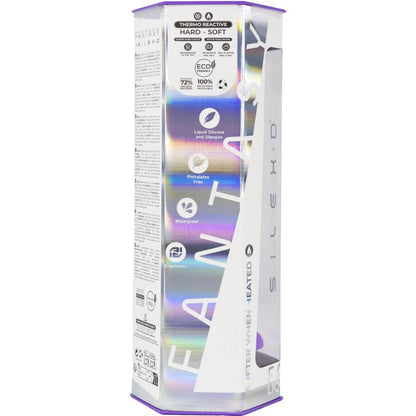 SILEXD - DREAMY DILDO FANTASY SILICONA LIQUIDA TERMOREACTIVO VIOLETA 18.5 CM - Lover Dreams